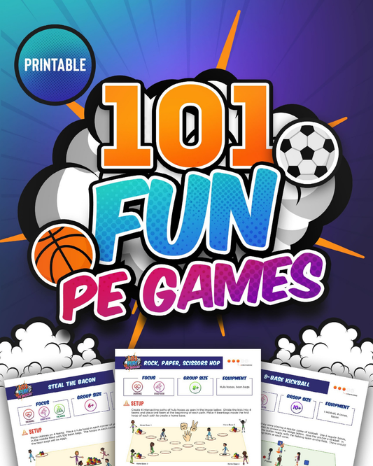 101 Fun PE Games — Digital Edition