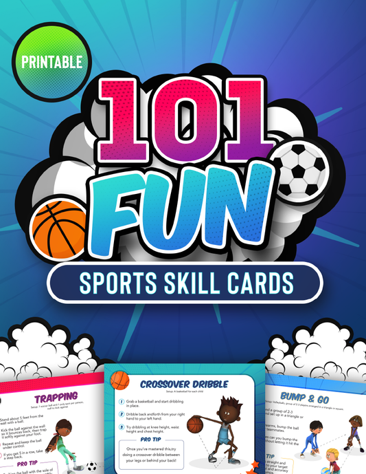 101 Fun Sports Skill Cards  — Digital Edition