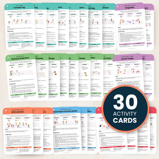 30 PE Activity Cards