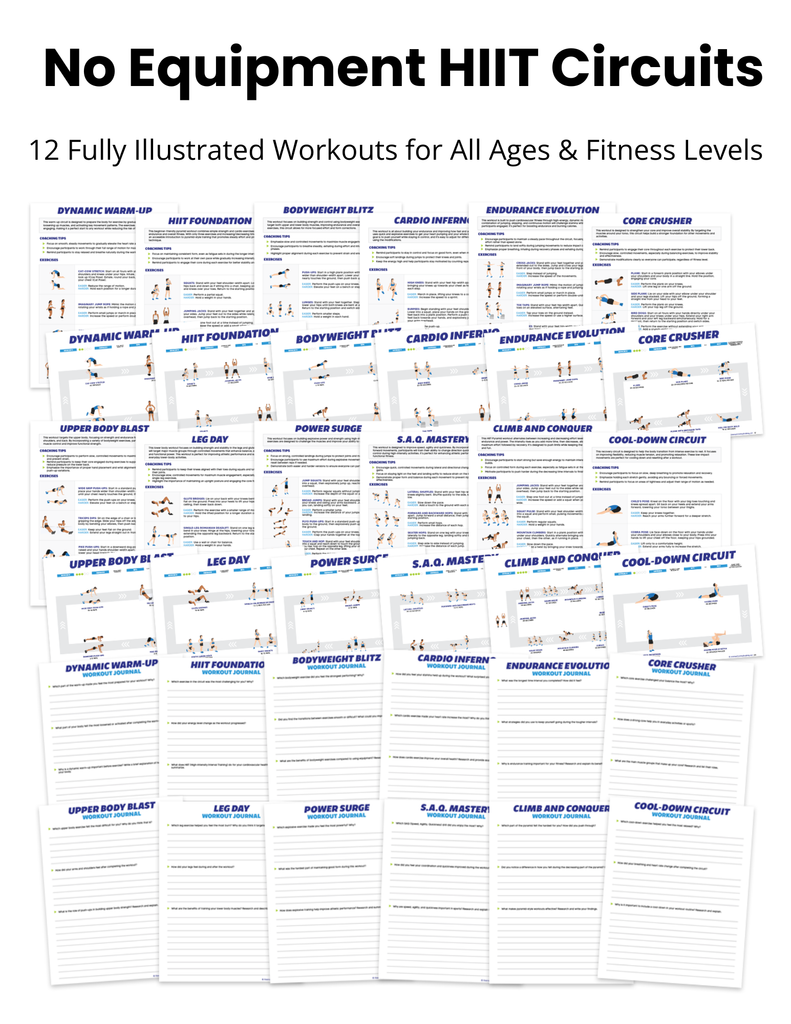 No Equipment HIIT Circuits PDF
