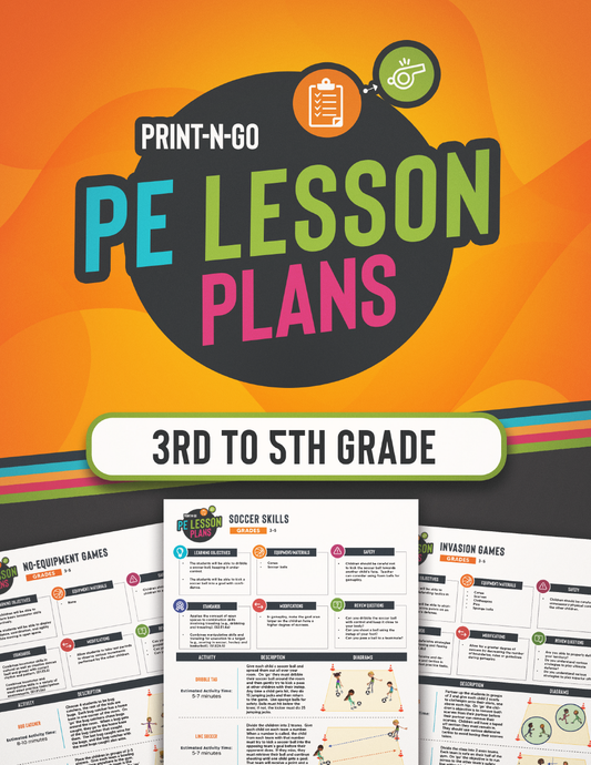 10 PE Lesson Plans for 3rd-5th Grade — Digital Edition