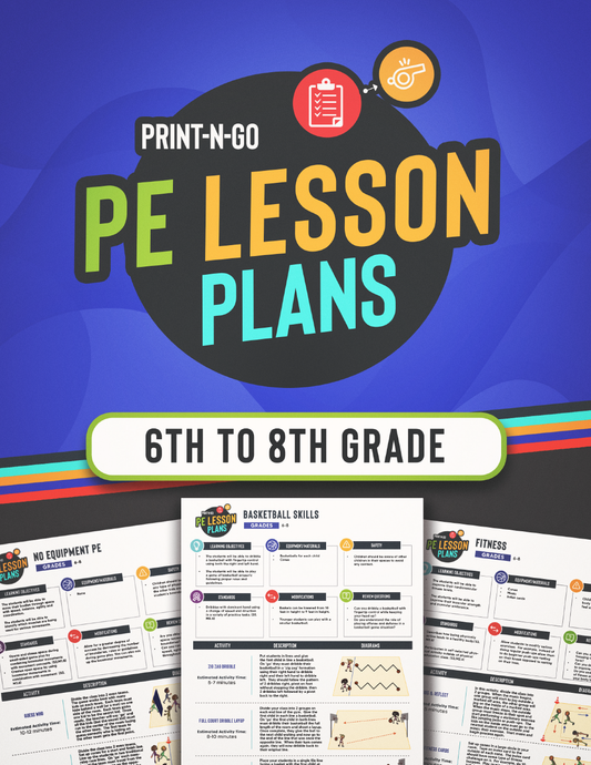 10 PE Lesson Plans for 6th-8th Grade — Digital Edition
