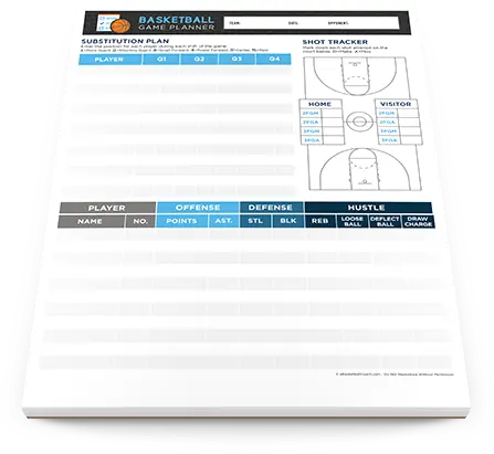 Basketball Game Planner